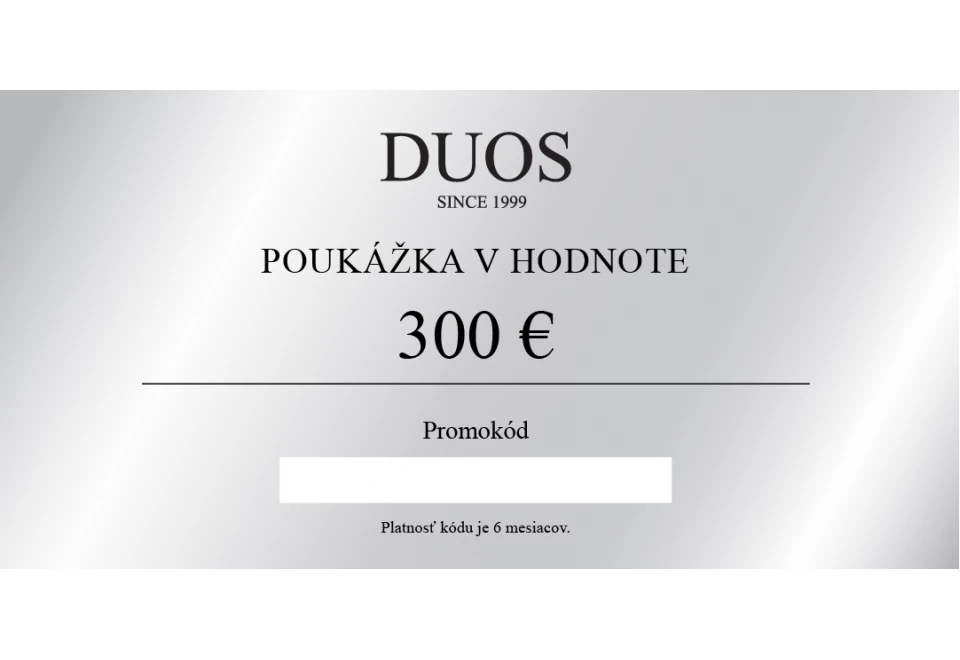 Digital gift voucher 300€