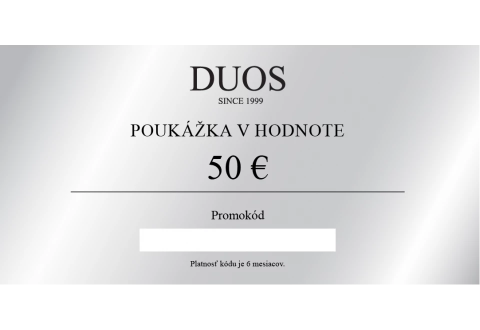 Digital gift voucher 50€